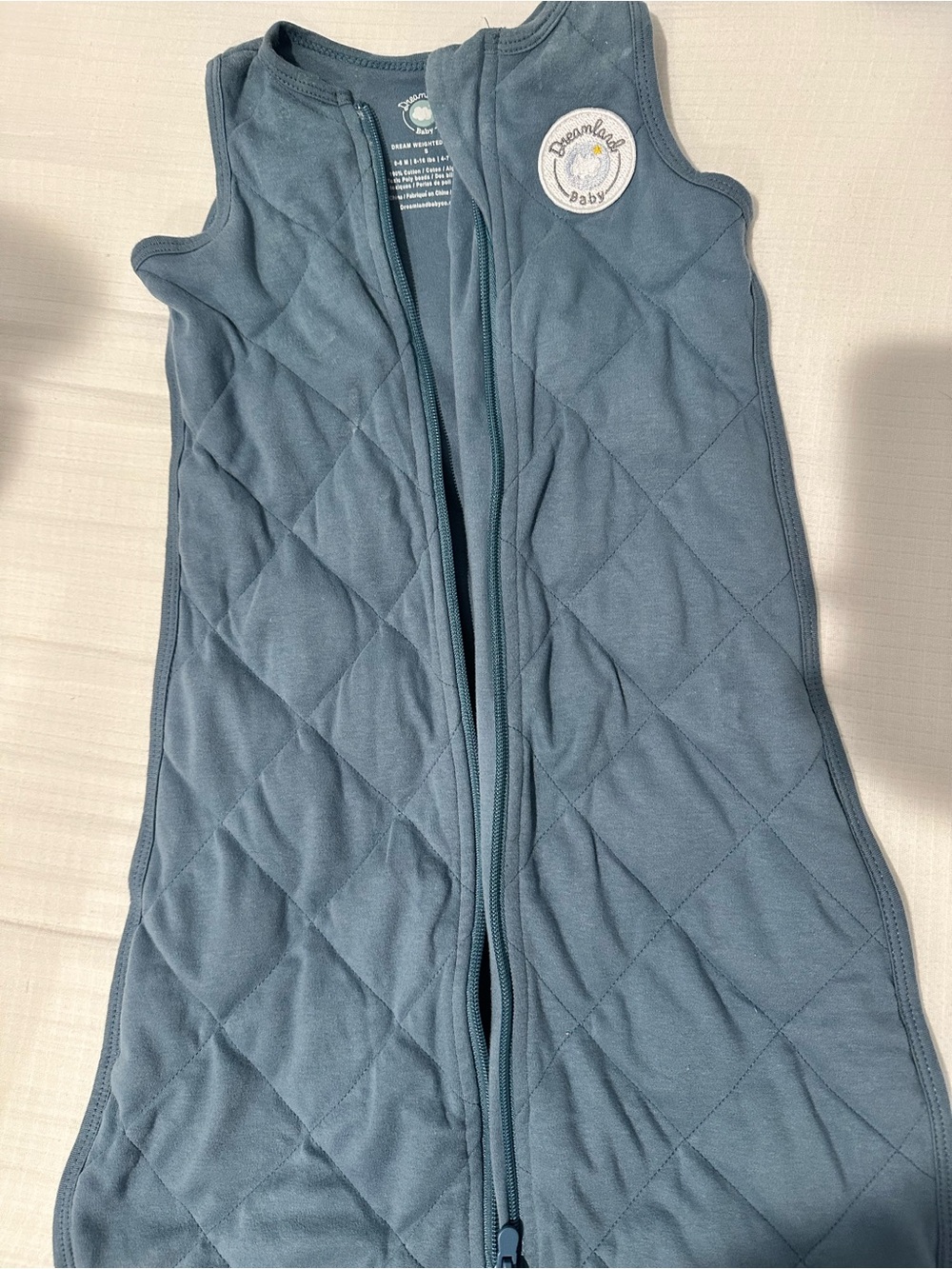 Dreamland Baby Weighted Sleep Sack - Blue